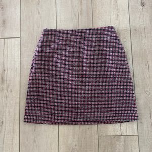 plaid miniskirt